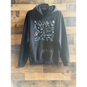 Mr. Beast 1Million Subscriber Live-Stream Limited Edition Signed Hoodi